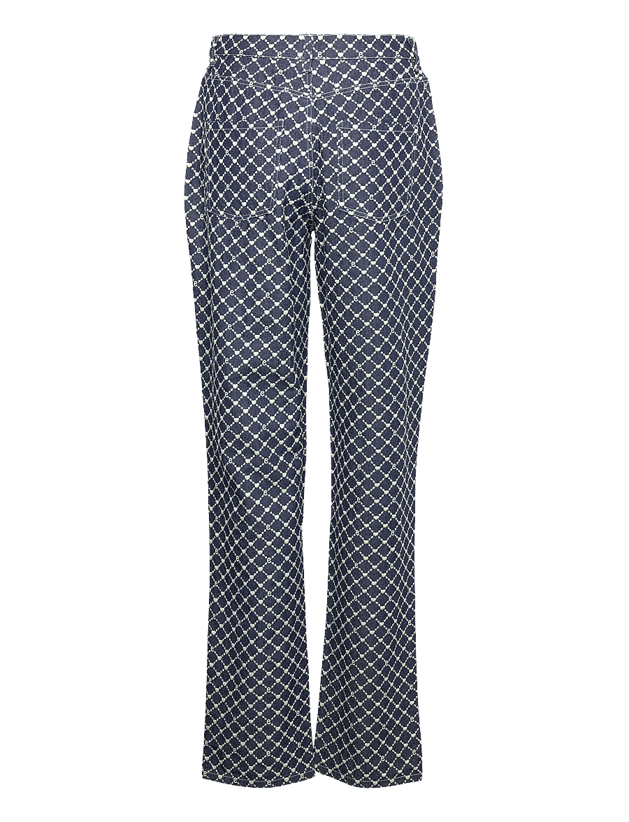 Envii - ENKATRINE PANTS 6956 - bukser med lige ben - denim emb - 2