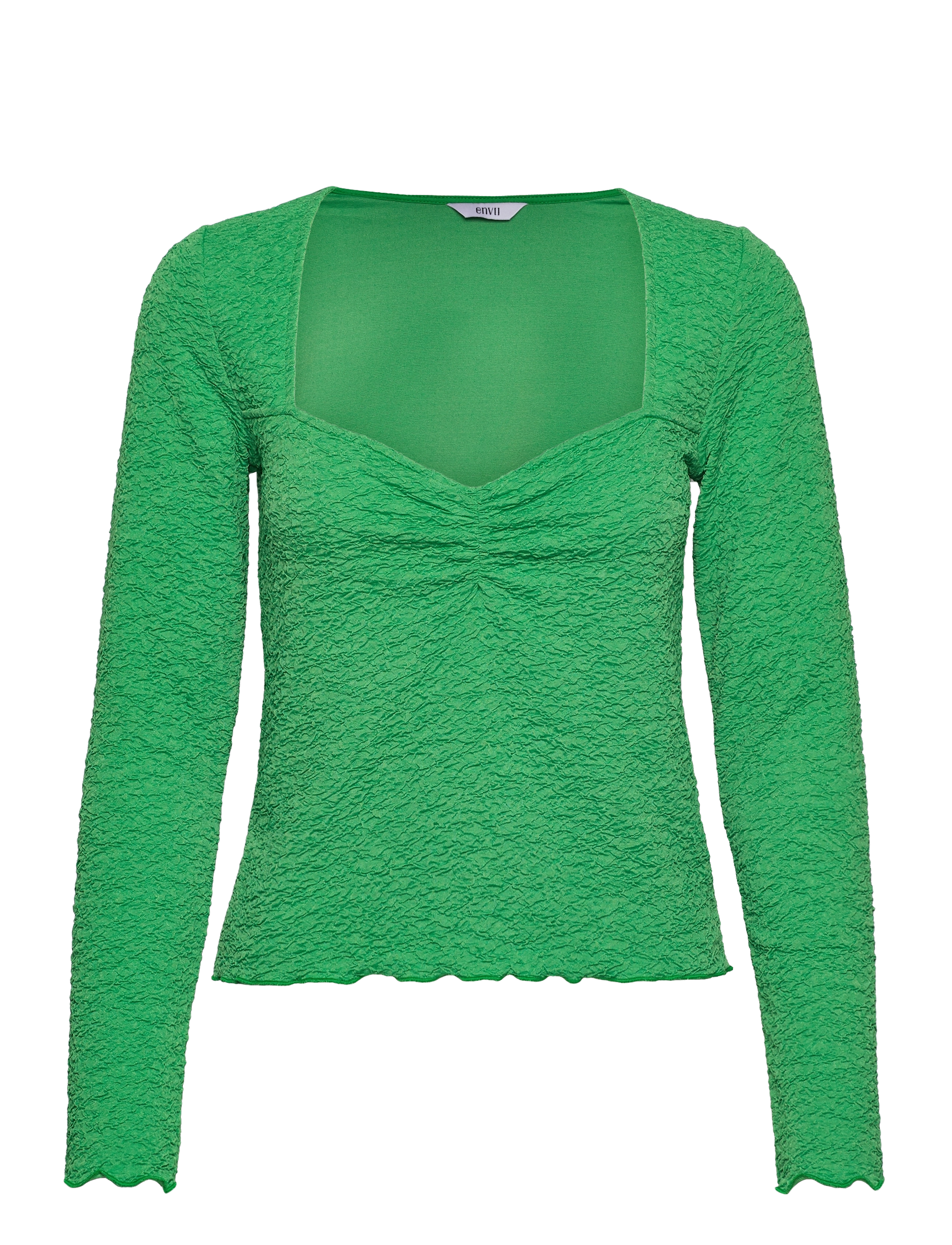 ENVII Enlaura Ls Tee 6960 Grün - M - Damen