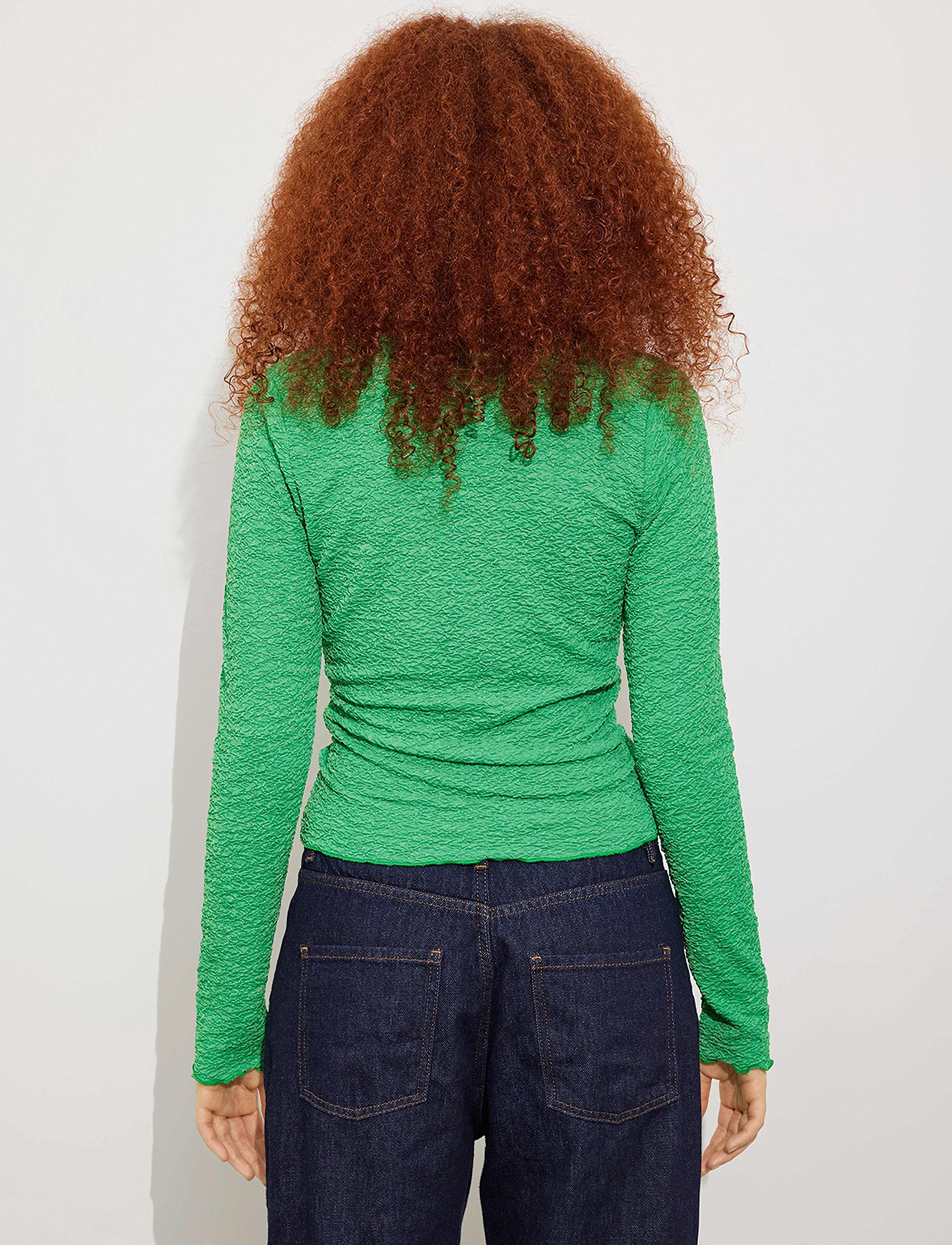 Envii - ENLAURA LS TEE 6960 - långärmade toppar - kelly green - 3