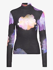 Envii - ENVELDA LS H-N TEE 5328 - t-shirt & tops - space flower - 0