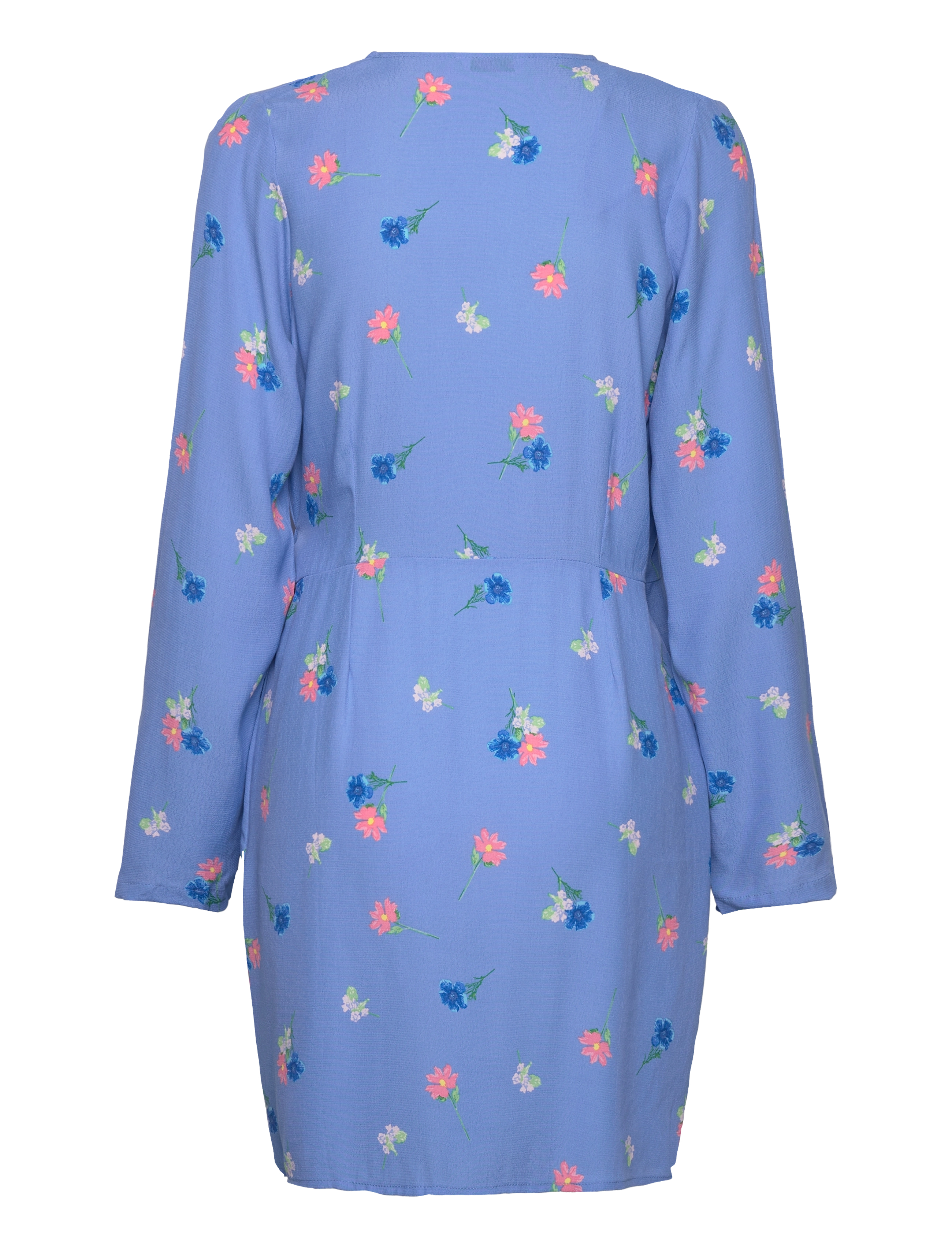 Envii - ENLIME LS V-N DRESS AOP 7014 - slå-om-kjoler - flower bouquet - 1