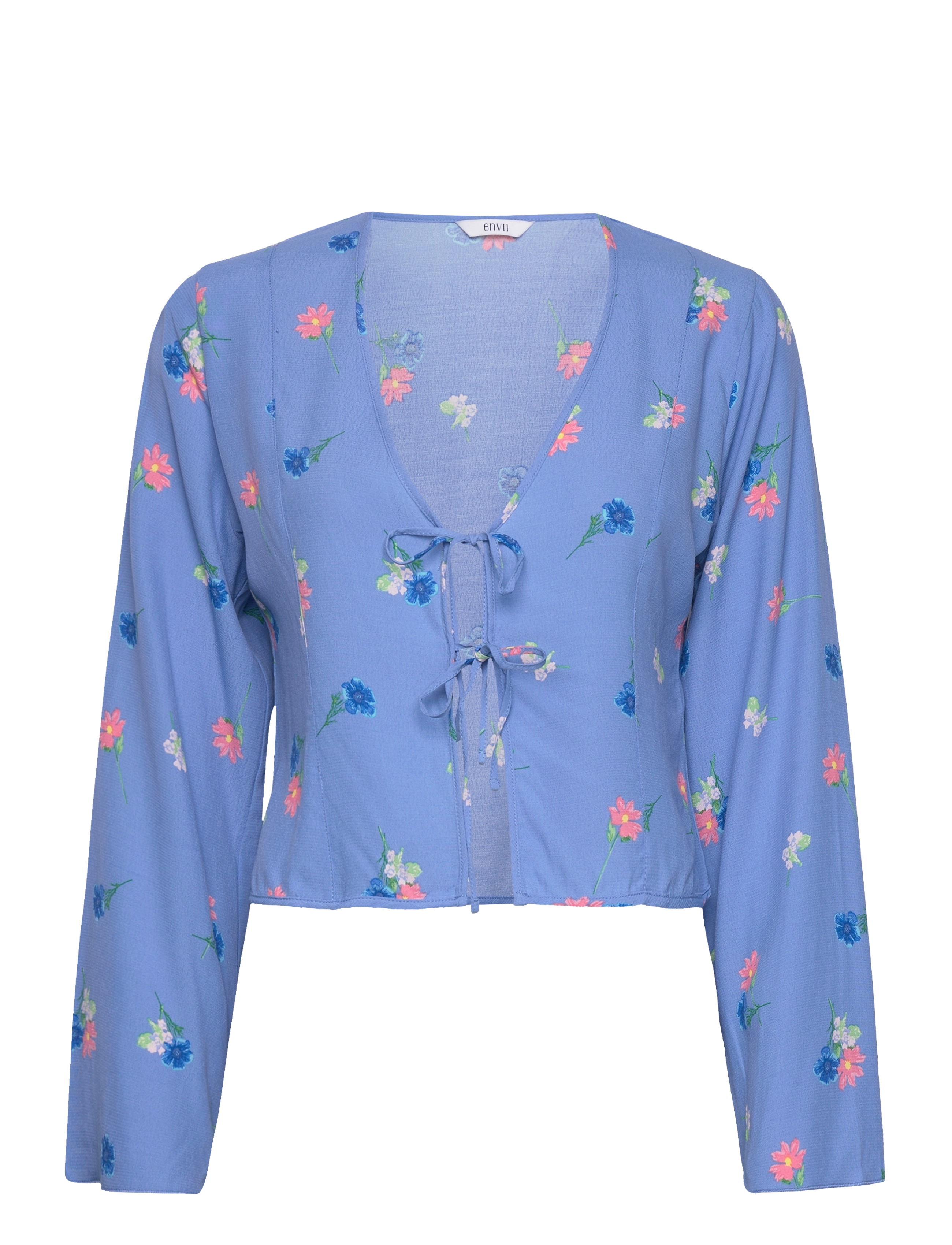 ENVII Enlime Ls Oberteil Aop 7014 Blau - S - Damen