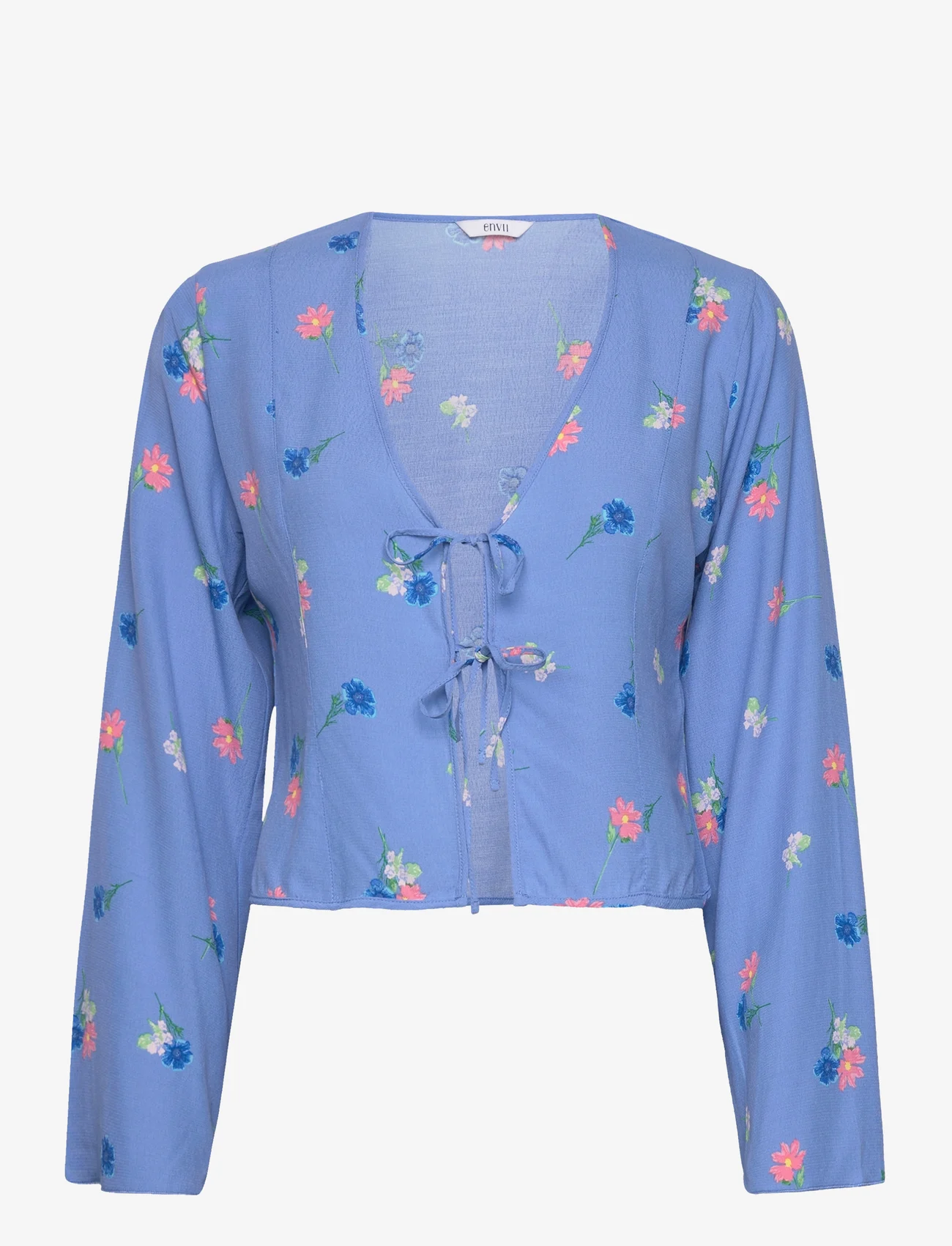 Envii - ENLIME LS TOP AOP 7014 - blouses met lange mouwen - flower bouquet - 0