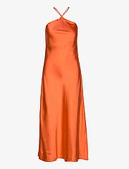 Envii - ENPAPAYA SL MIDI DRESS 6984 - Õlapaeltega kleidid - red orange - 0