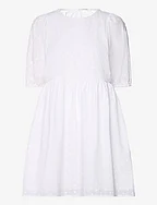 ENDRAGON 3/4 DRESS EMB 6982 - SIMPLE BRODERIE ANGLAISE