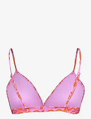 Envii - ENJELLYFISH SWIM BRA AOP 7016 - triangle bikinis - wobbely pink - 1