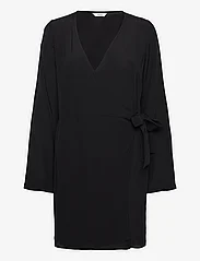 Envii - ENLIME LS V-N DRESS 7014 - wrap dresses - black - 0