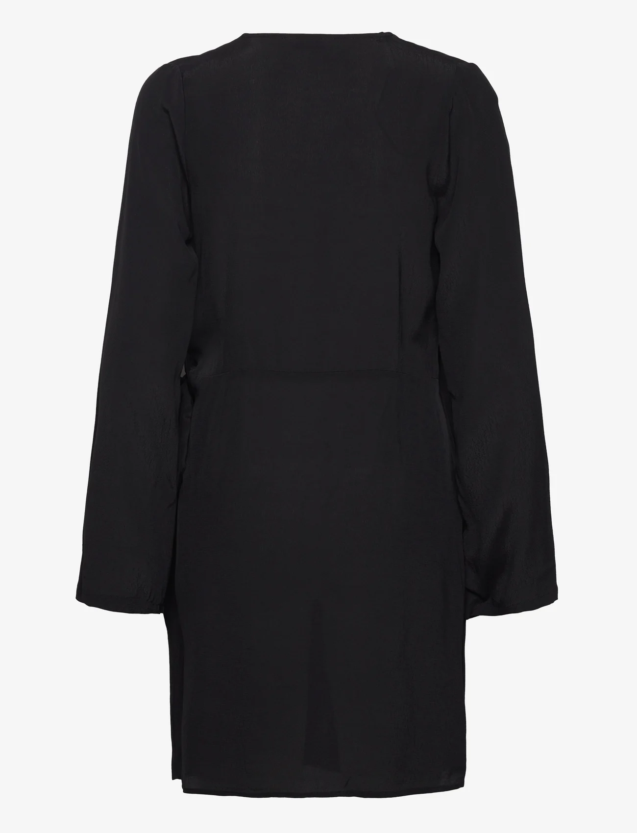 Envii - ENLIME LS V-N DRESS 7014 - wrap dresses - black - 1