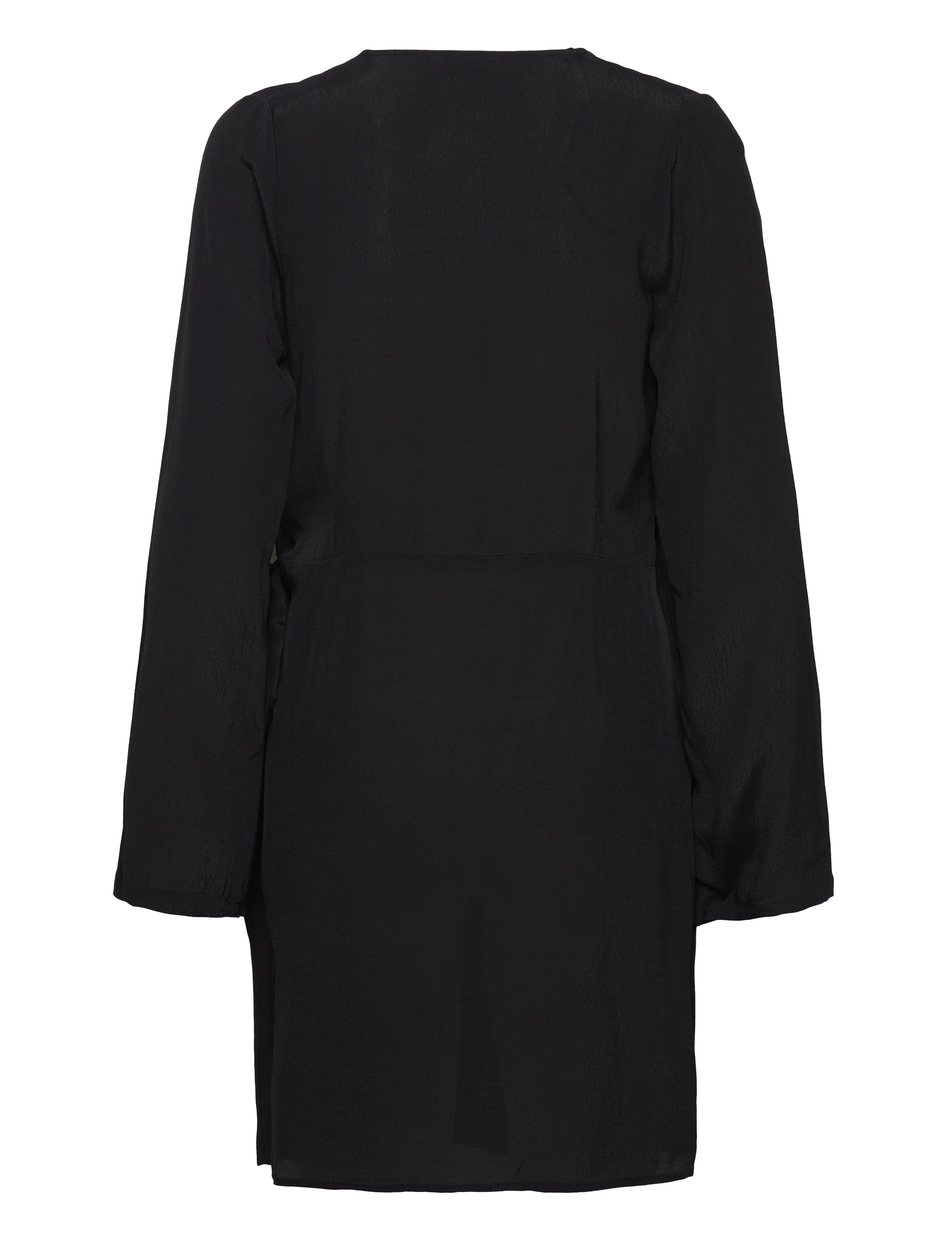 Envii - ENLIME LS V-N DRESS 7014 - slå-om-kjoler - black - 1