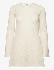 Envii - ENMELON LS DRESS 6980 - knitted dresses - gardenia - 0
