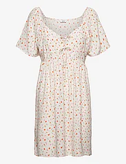 Envii - ENROME SS DRESS AOP 7014 - summer dresses - pop buttercup - 0