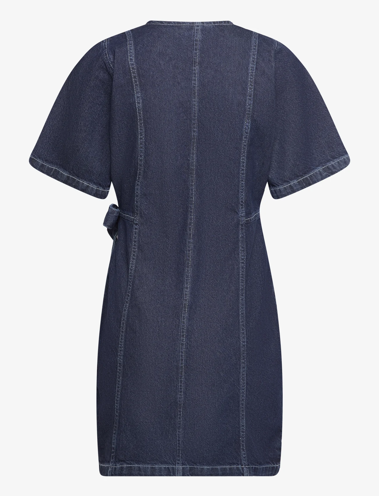 Envii - ENBIKE SS DRESS 6937 - denim dresses - dark blue rinse - 1