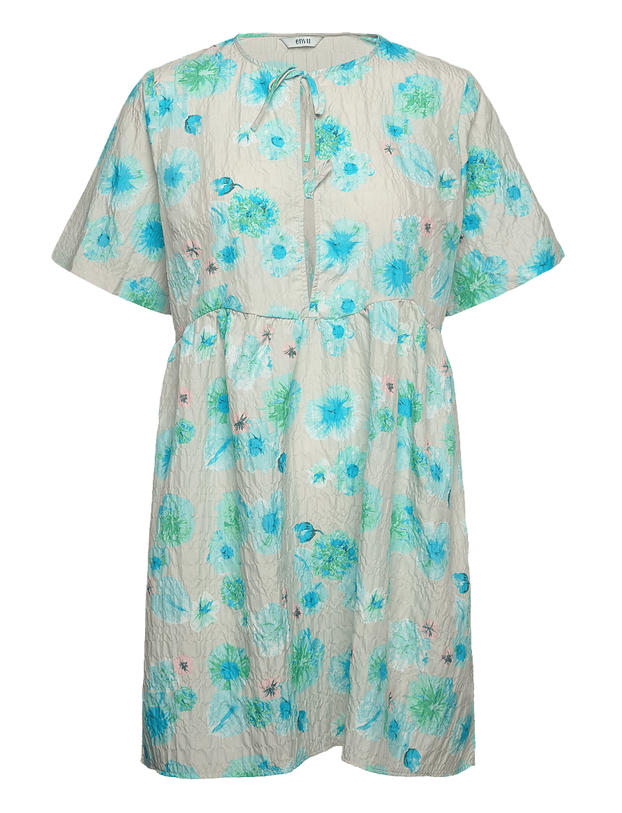 Envii - ENTEMPO SS DRESS AOP 6932 - skjortekjoler - artsy flower - 0