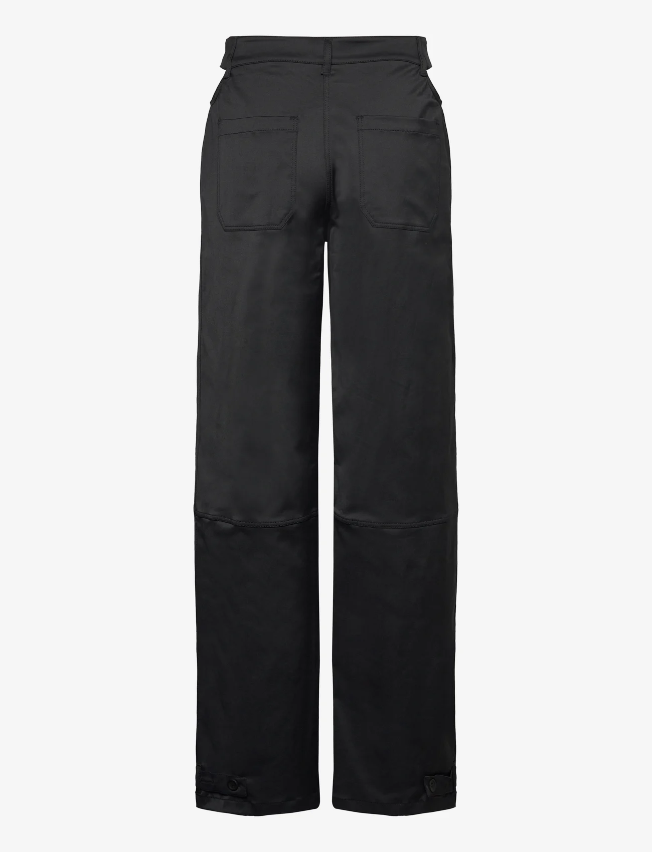 Envii - ENEMBLA PANTS CUT 6946 - wide leg trousers - black - 1