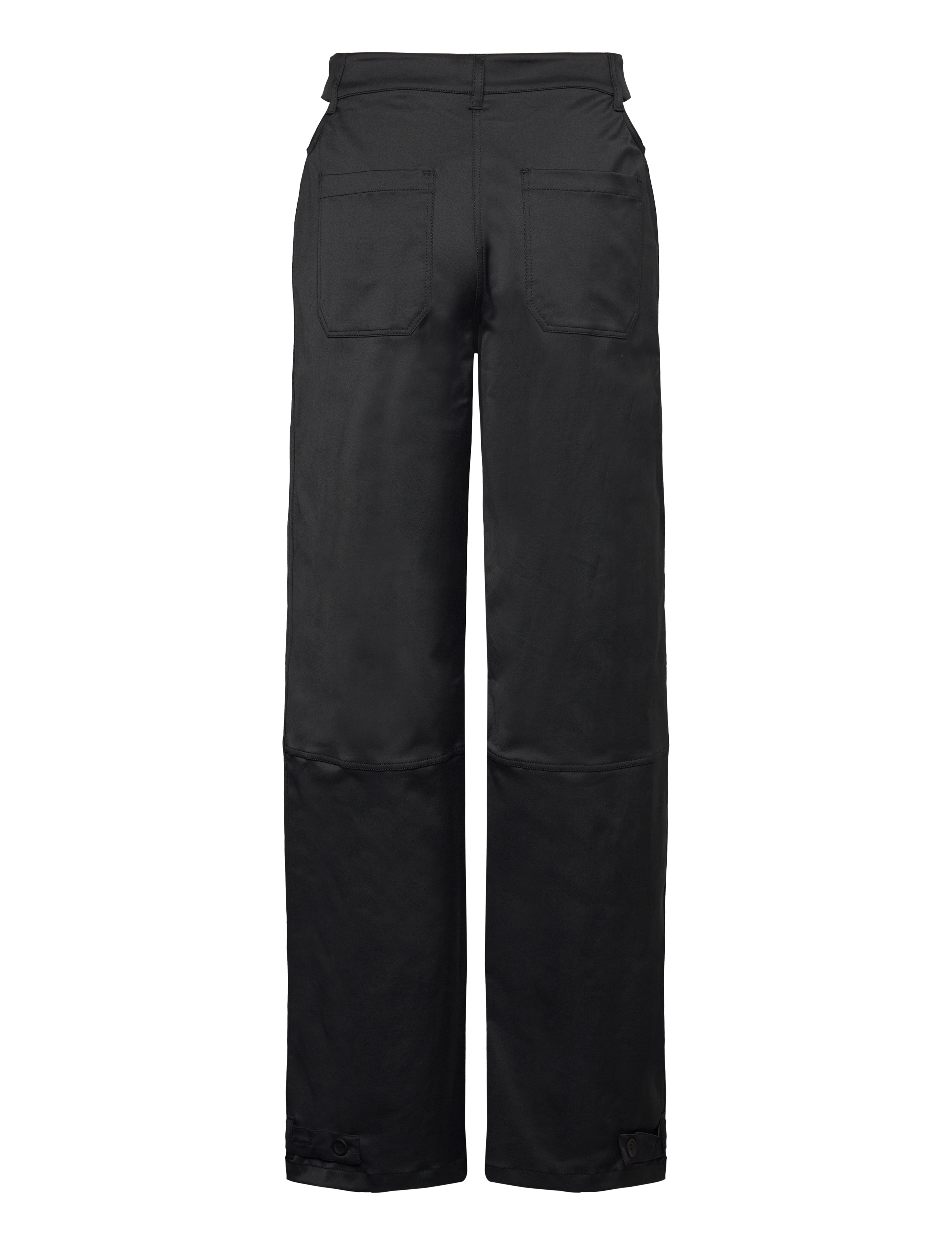 Envii - ENEMBLA PANTS CUT 6946 - wide leg trousers - black - 1