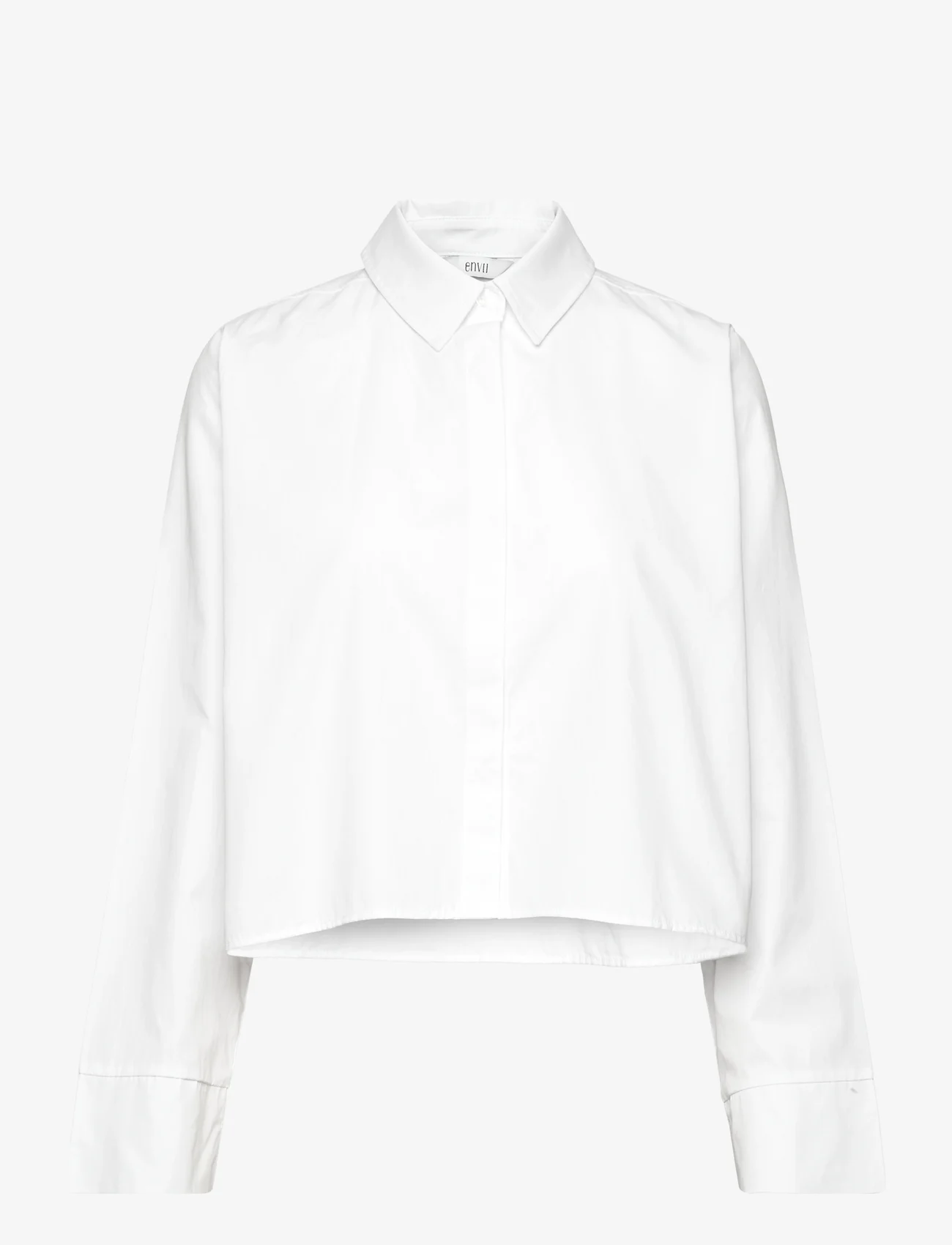 Envii - ENTAPETI LS SHIRT 7005 - langærmede skjorter - bright white - 0