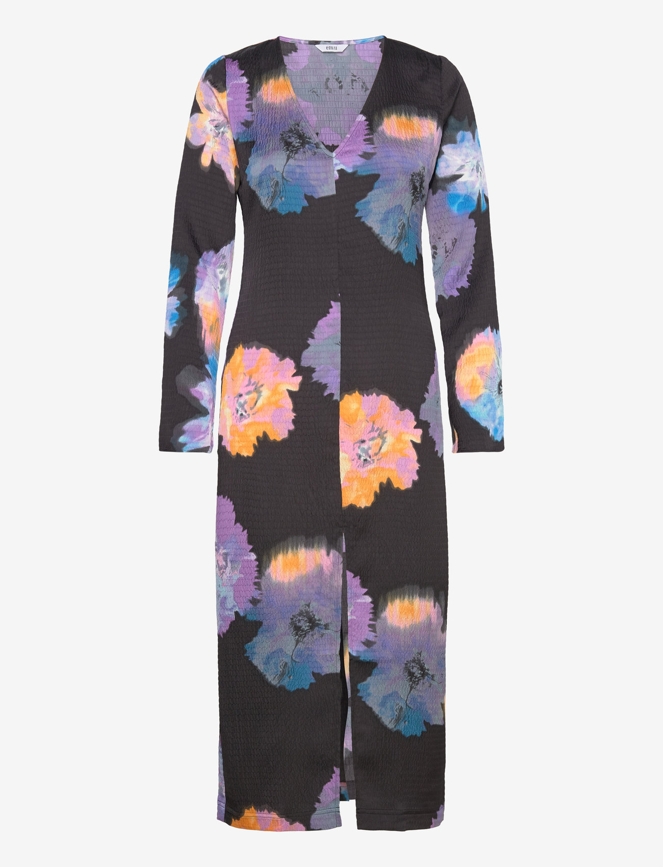 Envii - ENBADGER LS DRESS AOP 7069 - sommerkjoler - space flower - 0