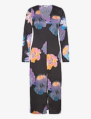 Envii - ENBADGER LS DRESS AOP 7069 - summer dresses - space flower - 0
