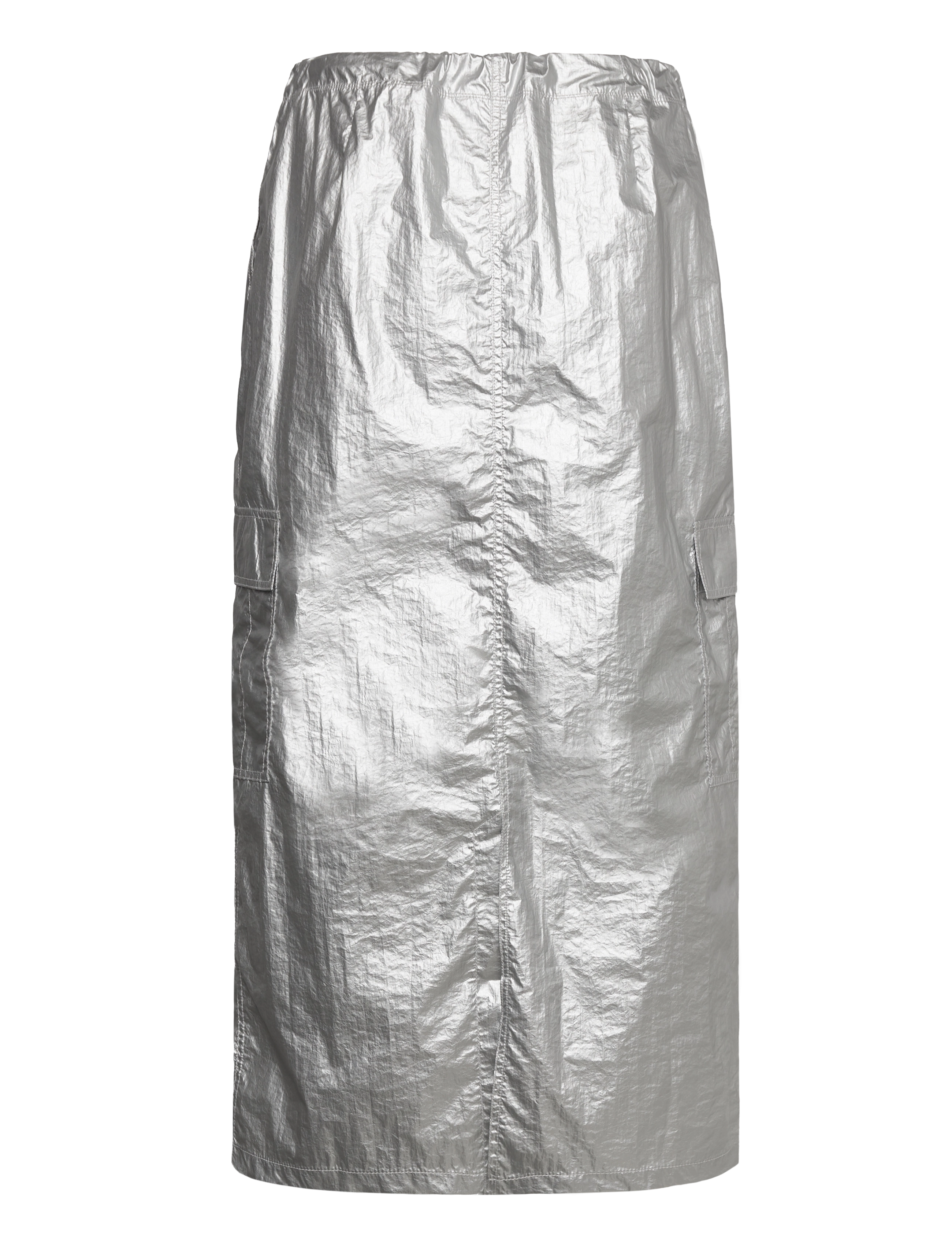 Envii - ENROPE MIDI SKIRT 7056 - midi rokken - silver - 1