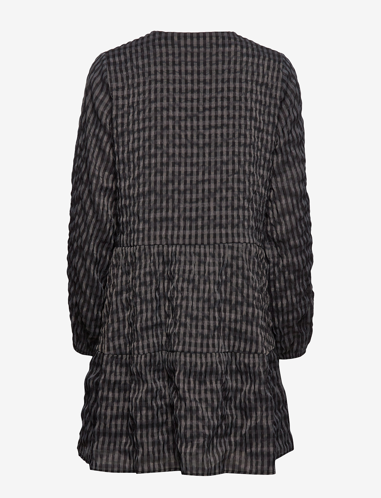 Envii - ENCULLINAN LS SHORT DRESS 6690 - night check - 1