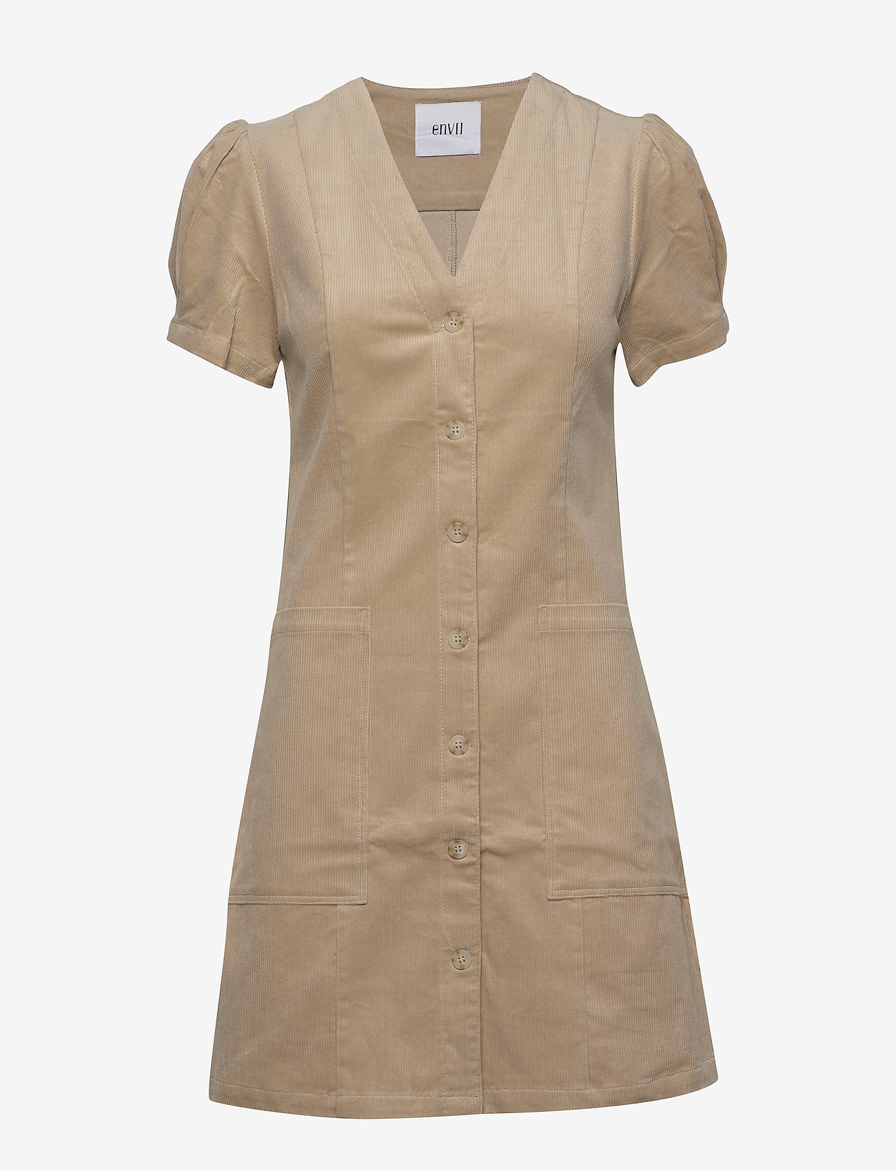 Envii - ENDONDI SS DRESS 6720 - doeskin - 0