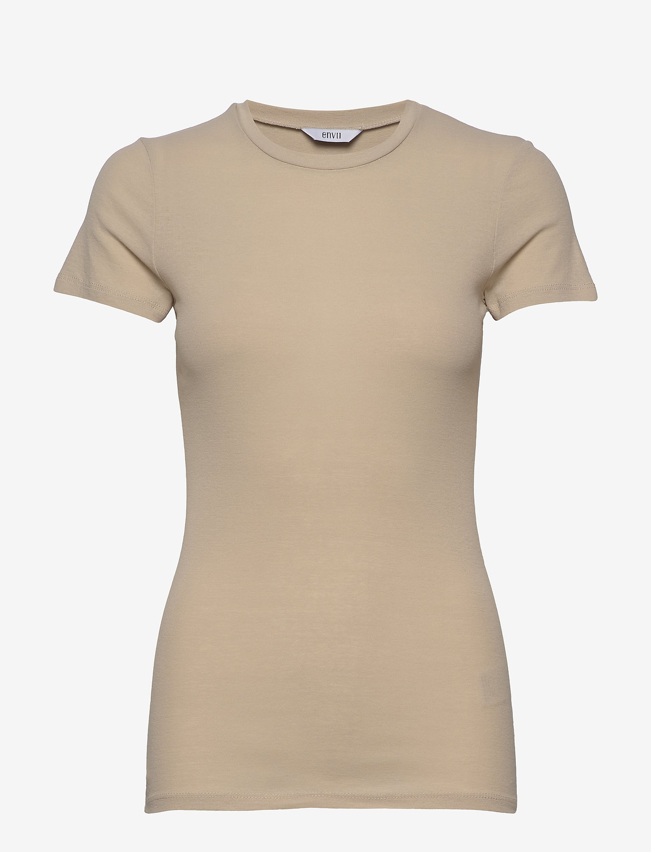 Envii - ENVELDA SS TEE 5328 - doeskin - 0