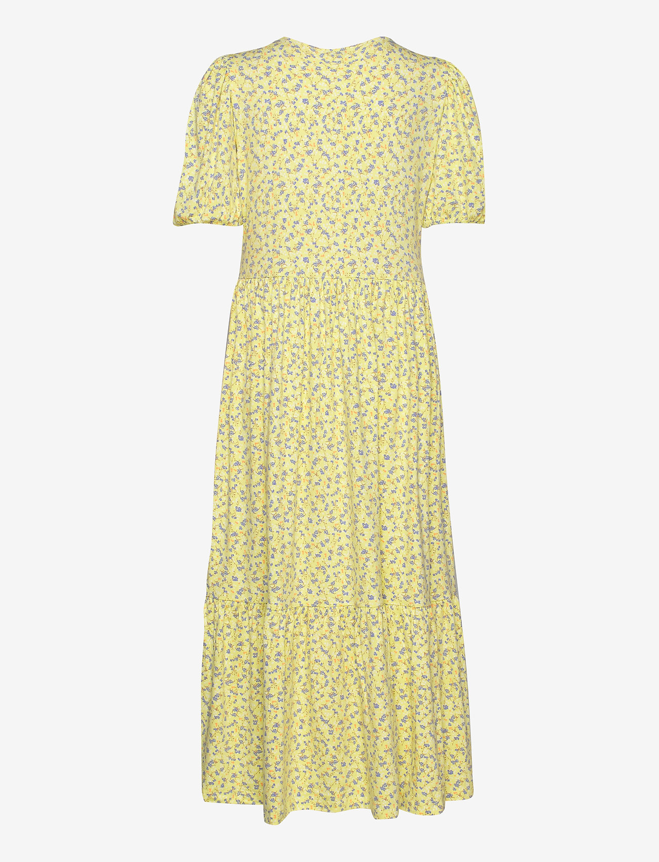 Envii - ENMANON SS O-N DRESS AOP 5329 - summer grass - 1