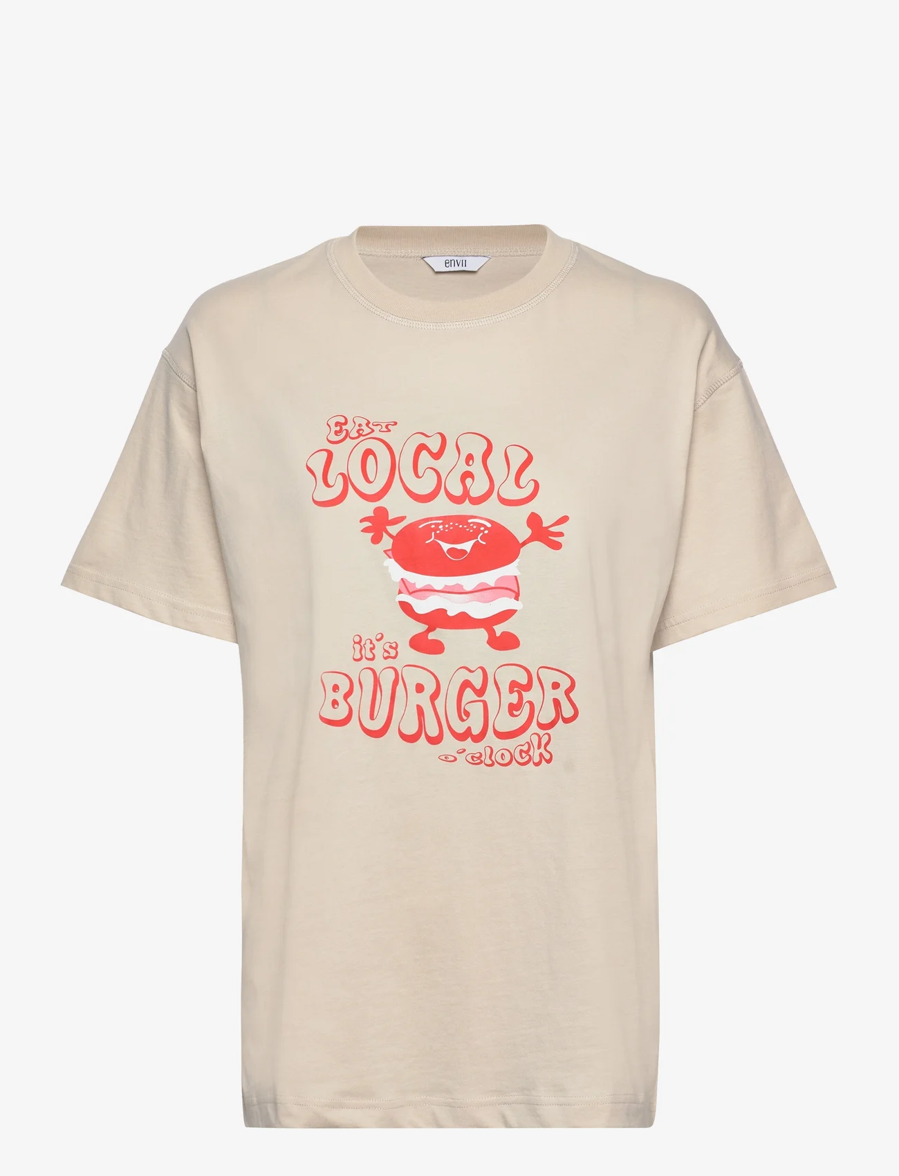 Envii - ENKULLA SS TEE 5310 - t-shirts - burger o'clock - 0