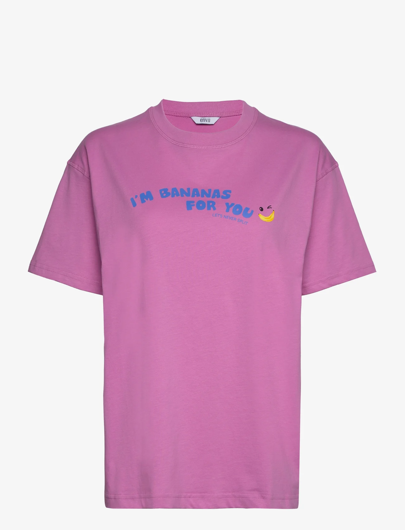 Envii - ENKULLA SS TEE 5310 - t-shirts - pink bananas - 0