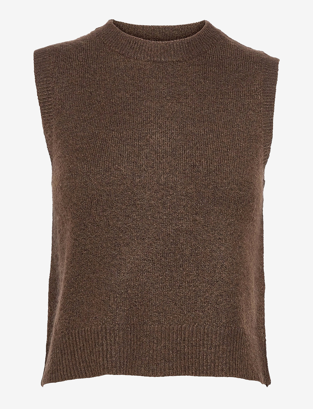 Envii - ENBOBO WEST 5242 - knitted vests - slate black mel - 0