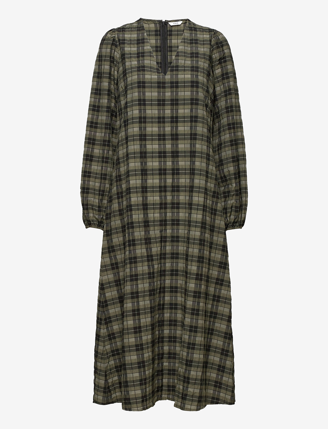 Envii - ENJADE DRESS 6800 - olive check - 0