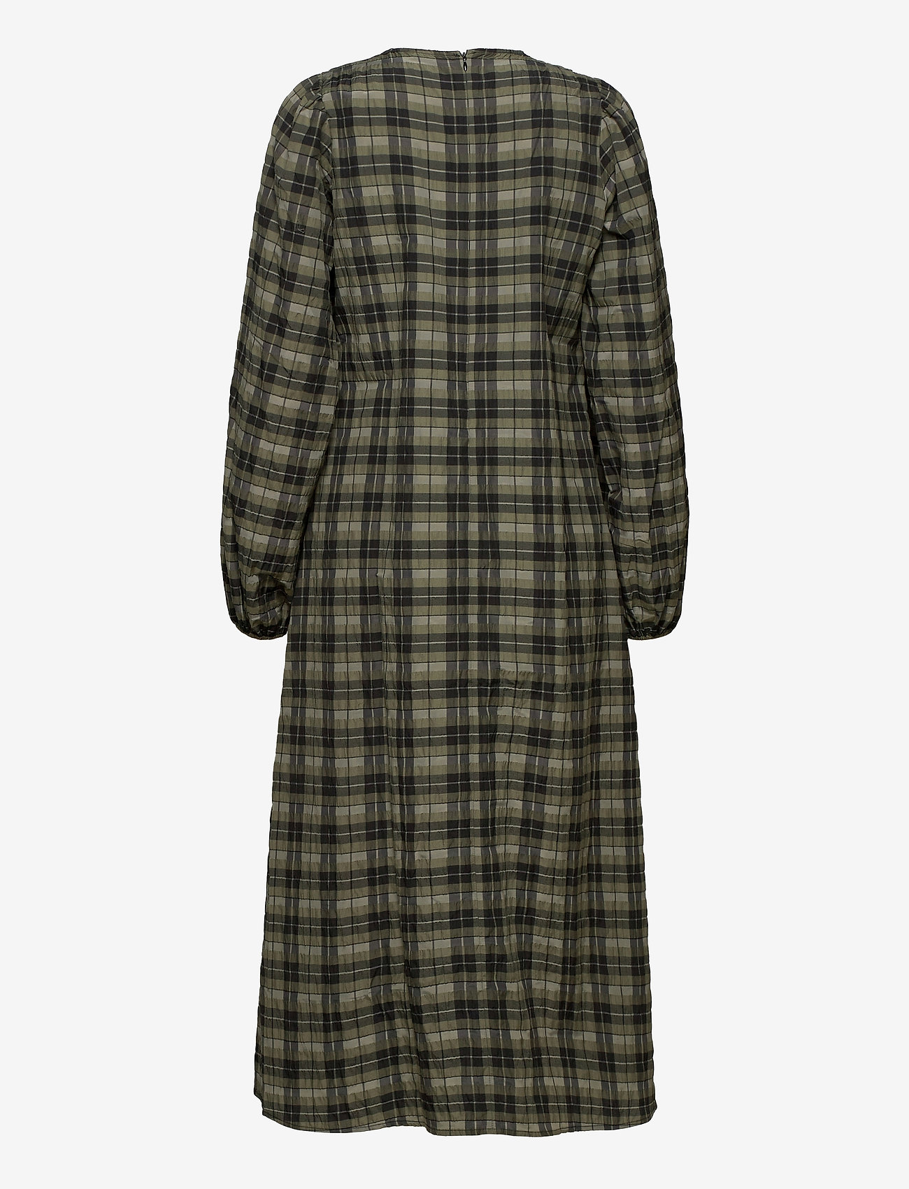 Envii - ENJADE DRESS 6800 - olive check - 1