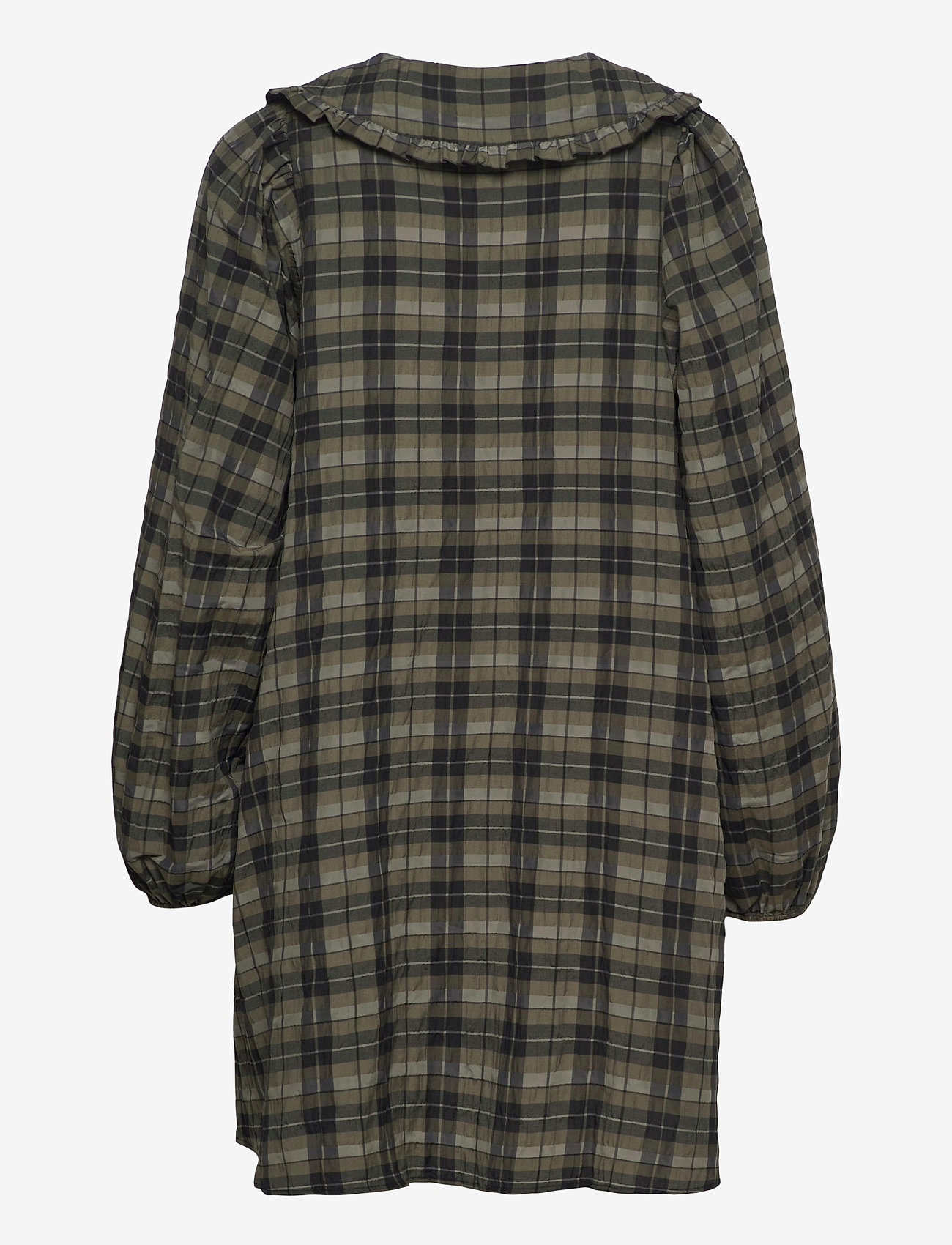 Envii - ENSANTOLINA DRESS 6800 - olive check - 1