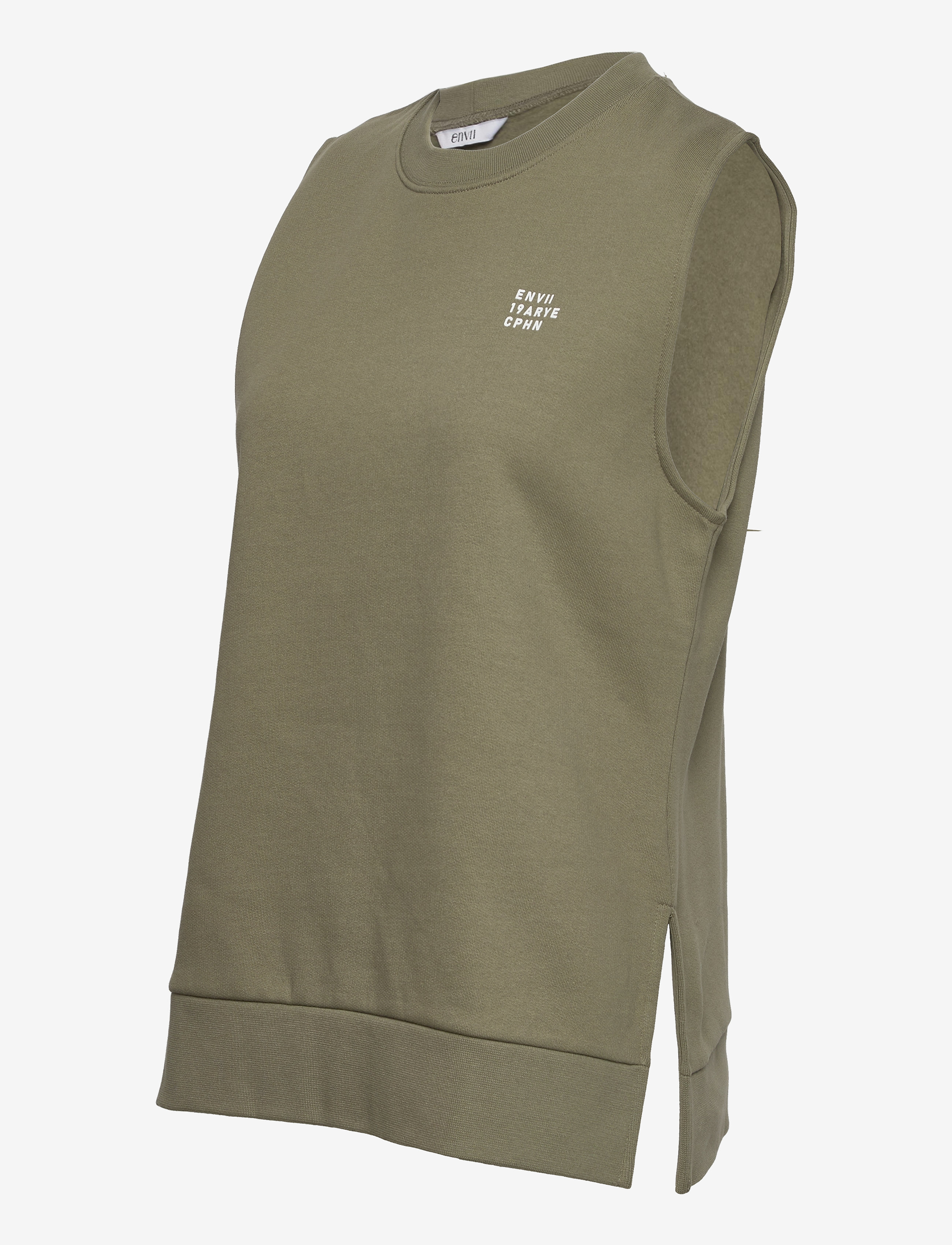 Envii - ENMONROE VEST LOGO 5304 - Ärmellose tops - deep lichen green - 2