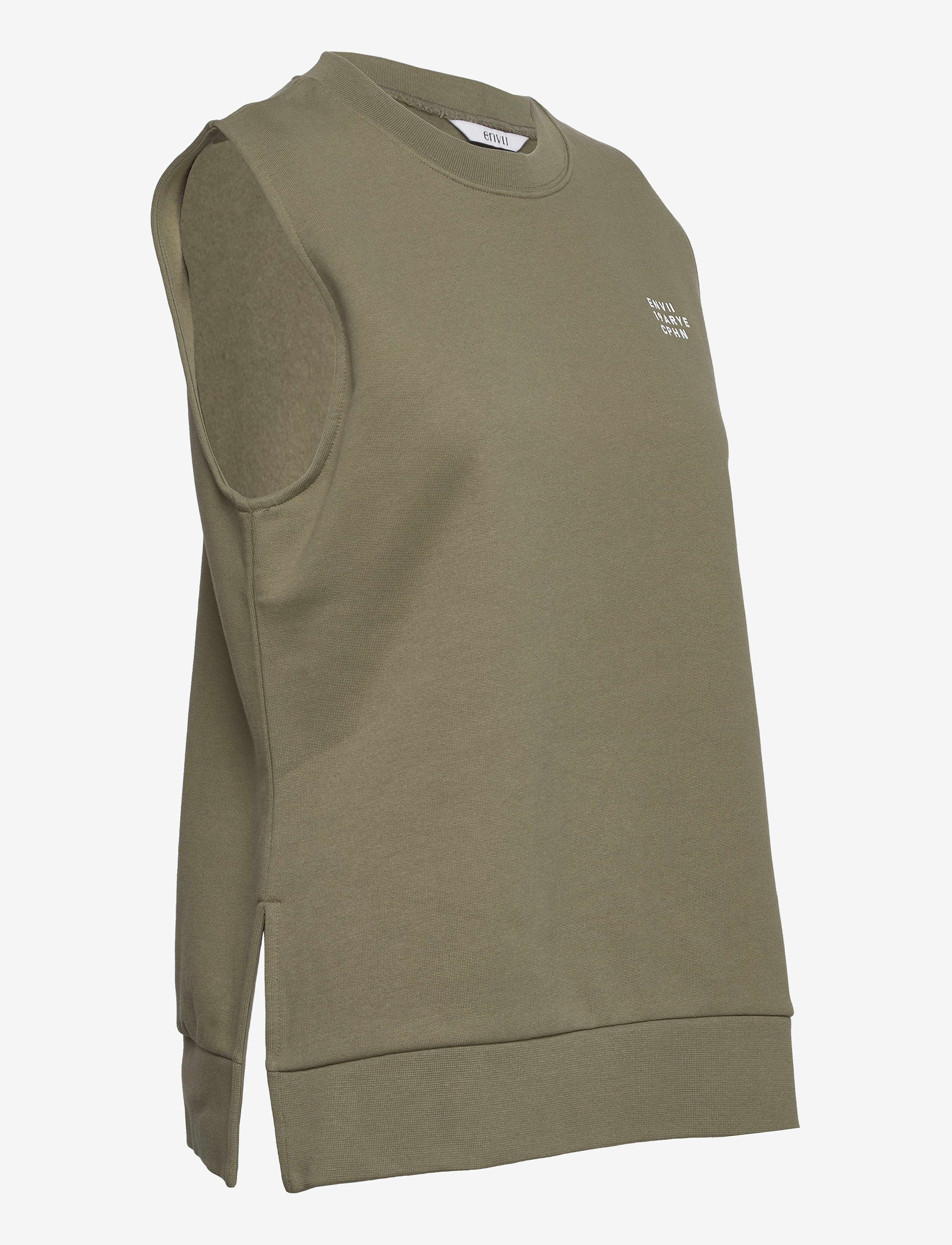 Envii - ENMONROE VEST LOGO 5304 - Ärmellose tops - deep lichen green - 3