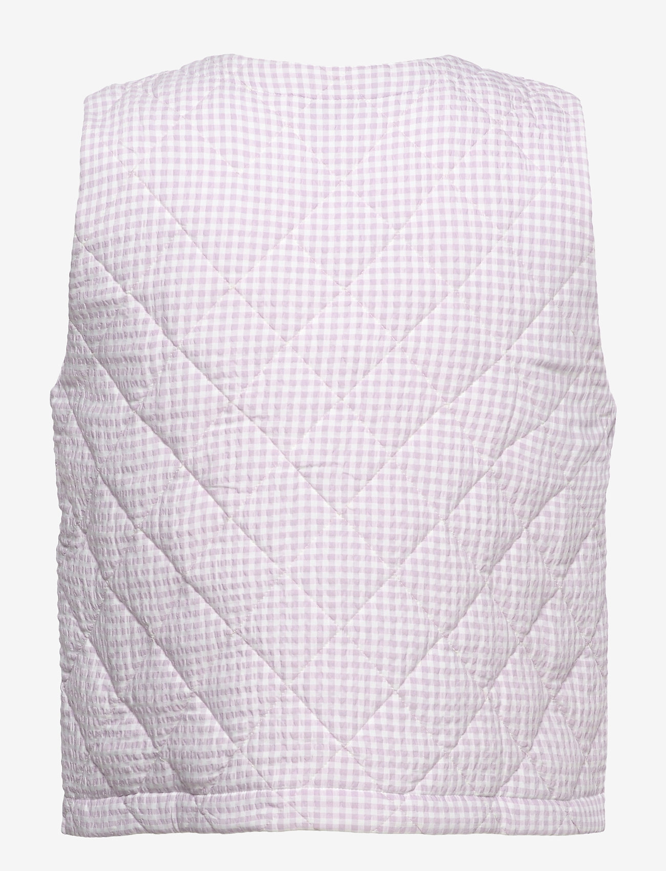 Envii - ENBASIL WAISTCOAT 6824 - quilted vests - violette check - 1