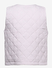 Envii - ENBASIL WAISTCOAT 6824 - quilted vests - violette check - 1