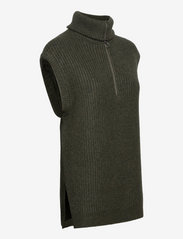 Envii - ENEDITH VEST 5252 - knitted vests - thyme mel - 3