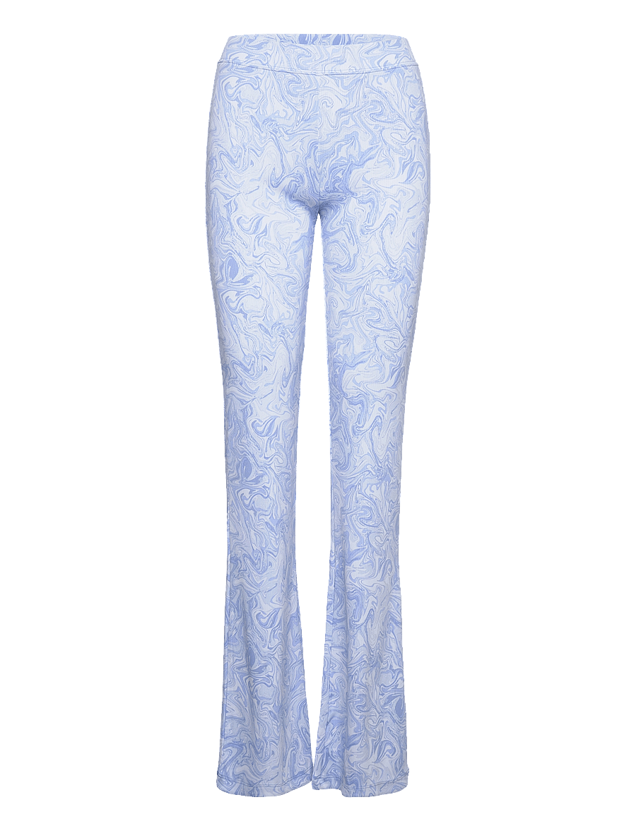Envii - ENMARGAUX PANTS AOP 5347 - schlaghosen - serenity marble - 1