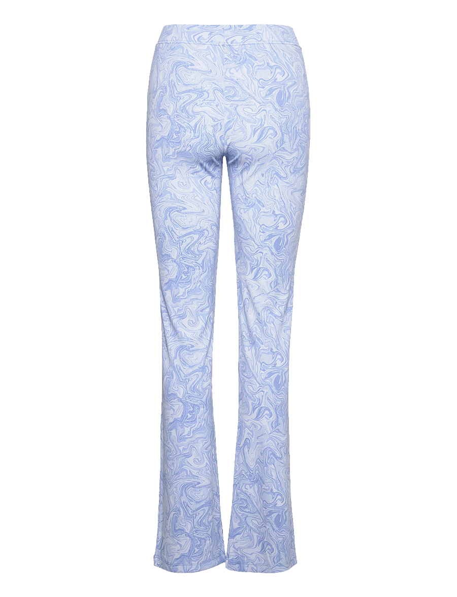 Envii - ENMARGAUX PANTS AOP 5347 - schlaghosen - serenity marble - 2