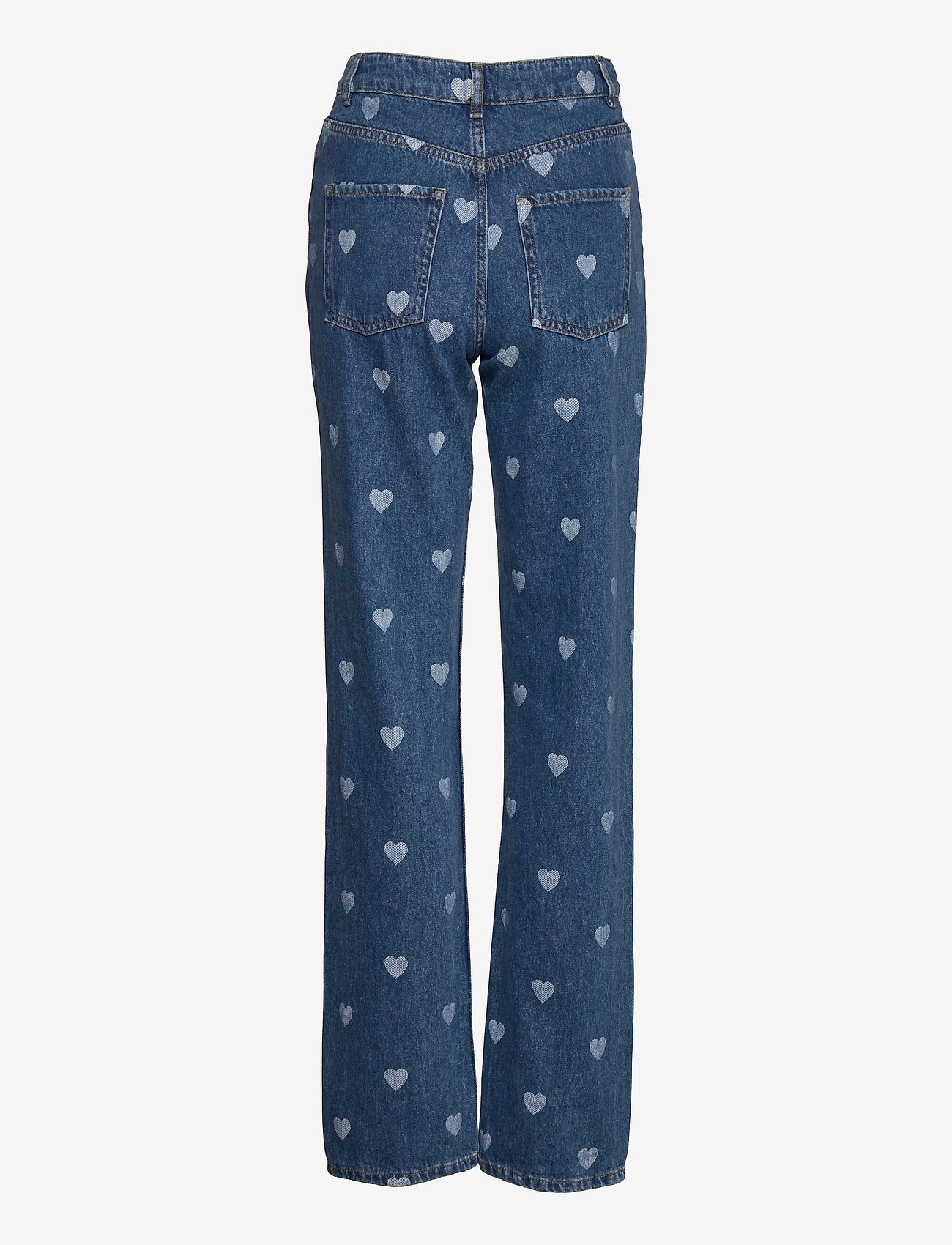 Envii - ENBREE STRAIGHT JEANS AOP 6801 - denim heart - 1
