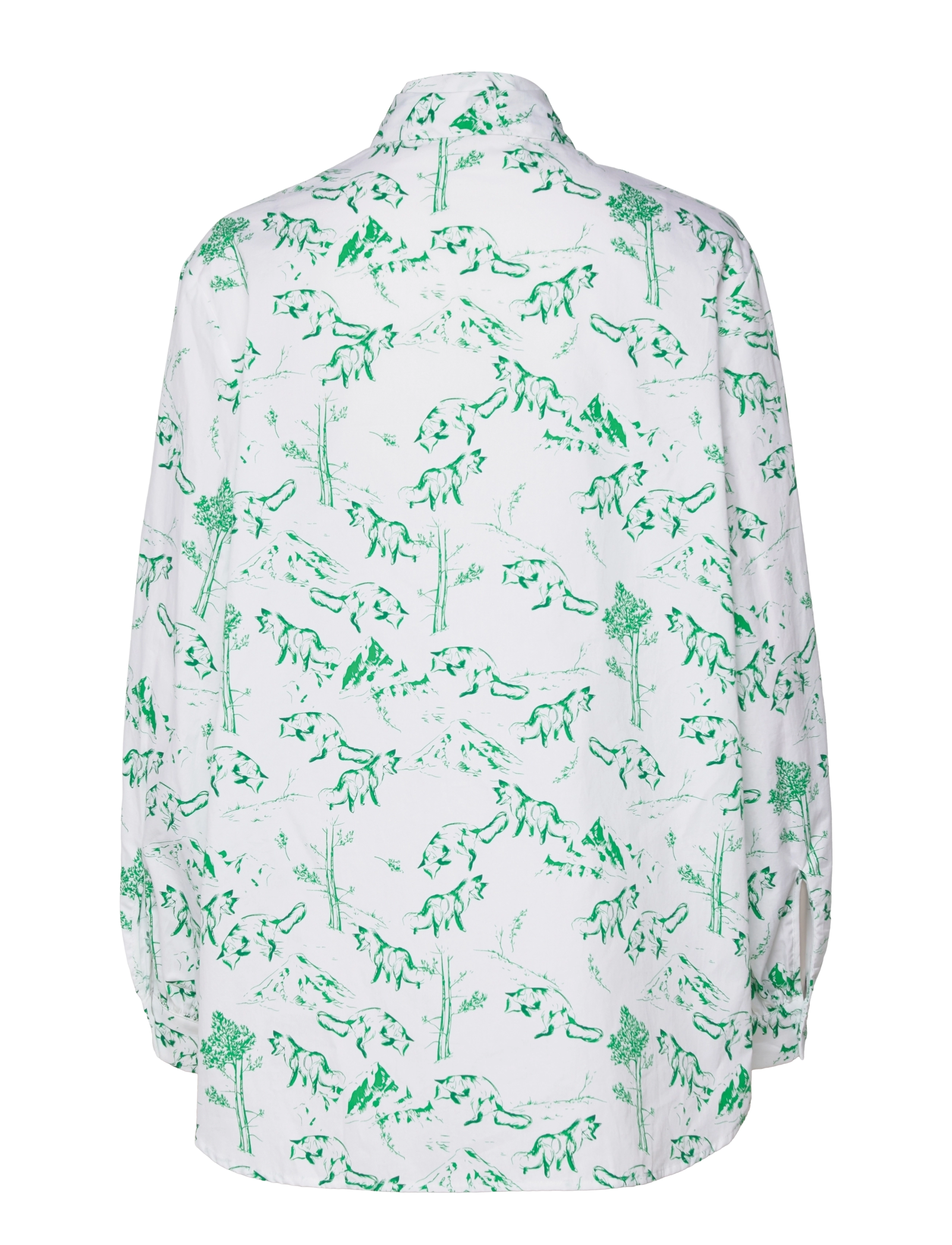 Envii - ENBRAWLEY BOW SHIRT AOP 6709 - foxy fox - 1