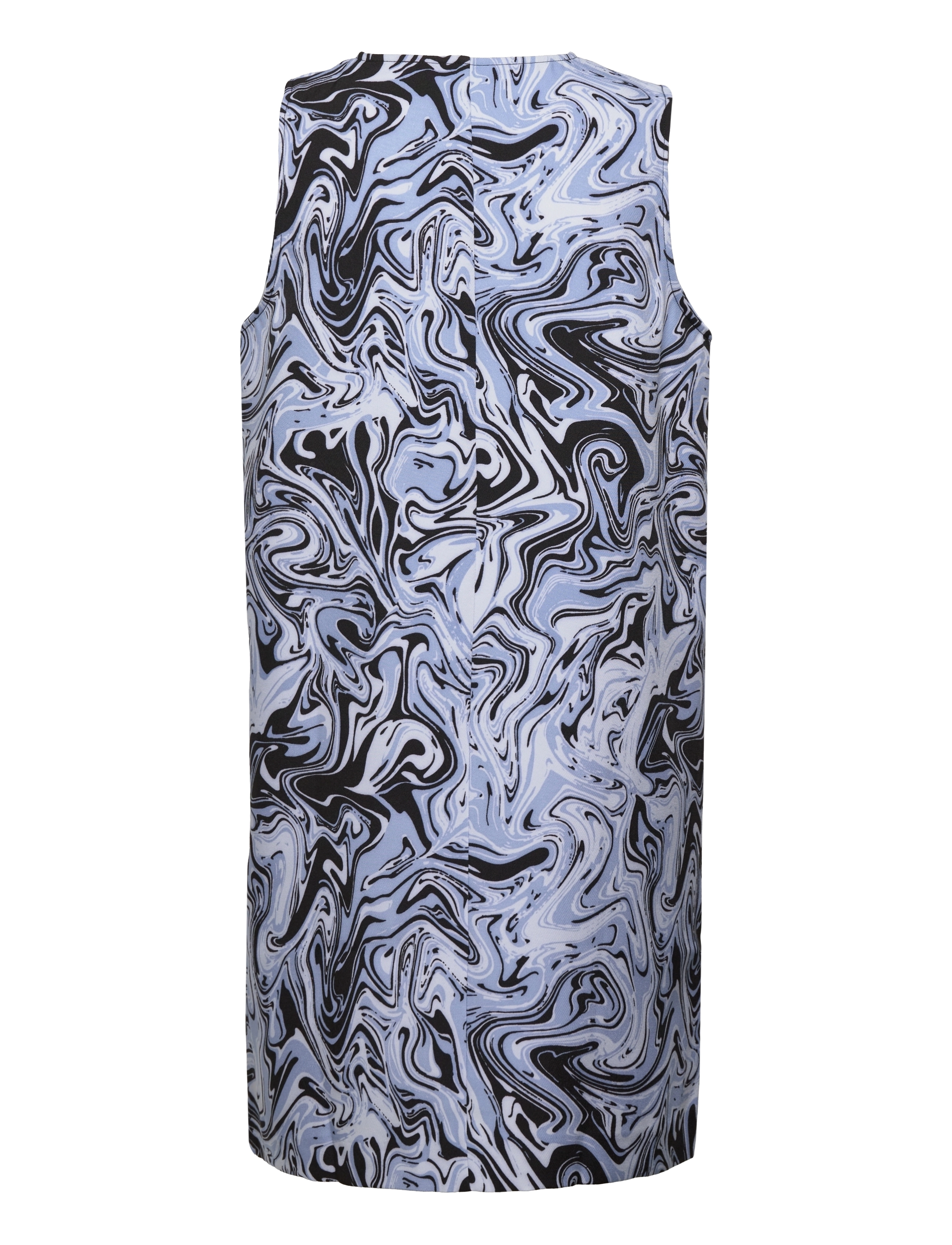 Envii - ENBLANC SL DRESS AOP 6869 - stuttir kjólar - heather marble - 1