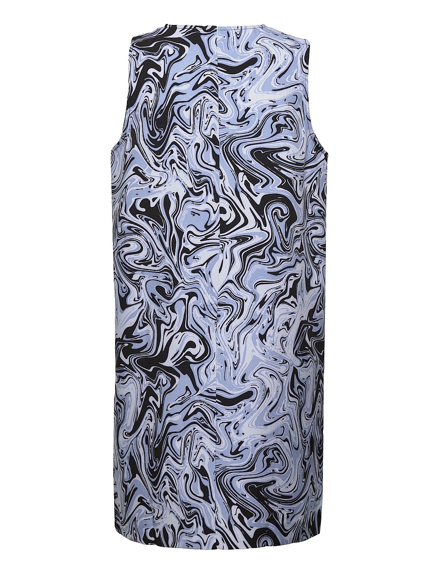 Envii - ENBLANC SL DRESS AOP 6869 - korte kjoler - heather marble - 1