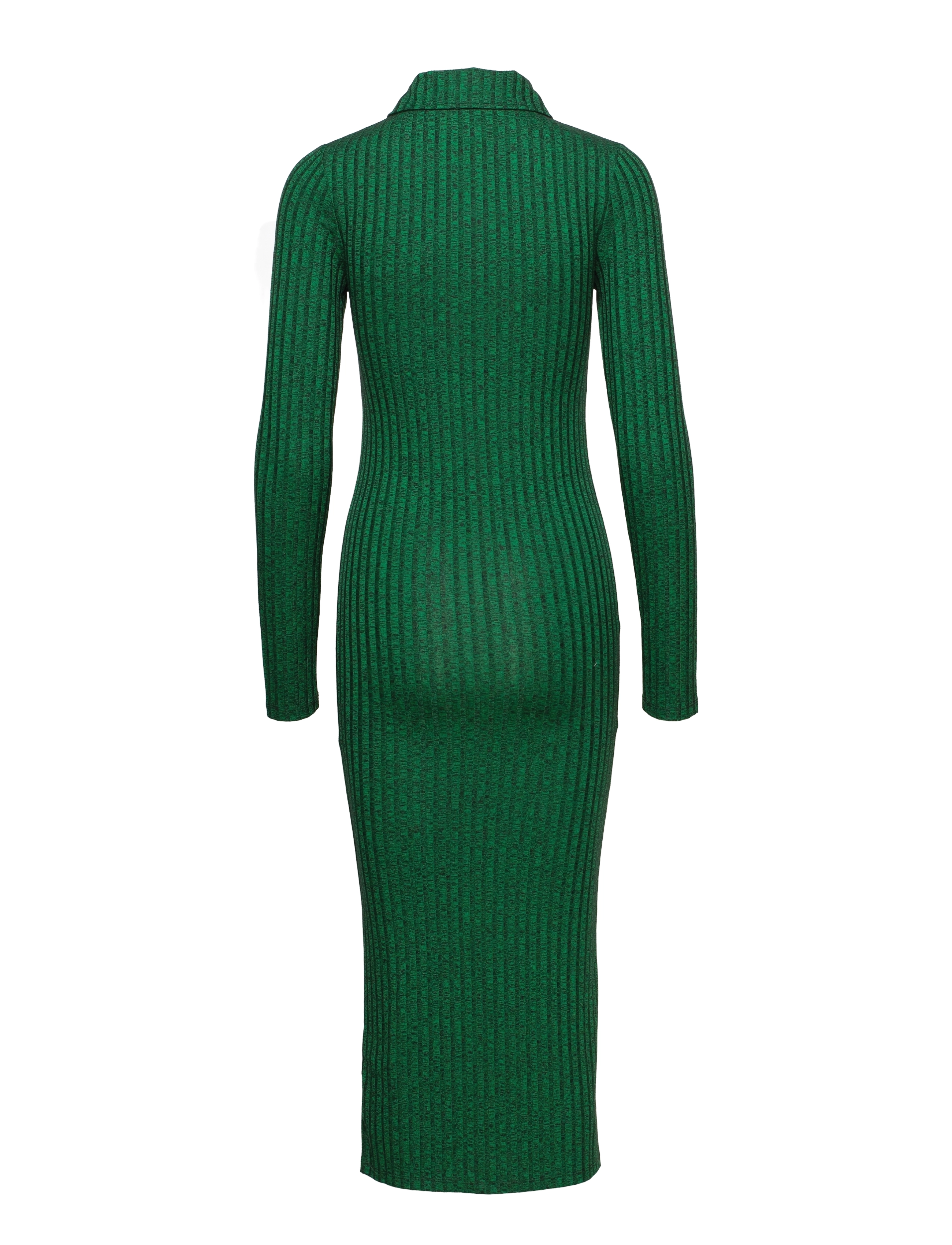 Envii - ENAPPLE LS DRESS 5357 - green-black mel - 1