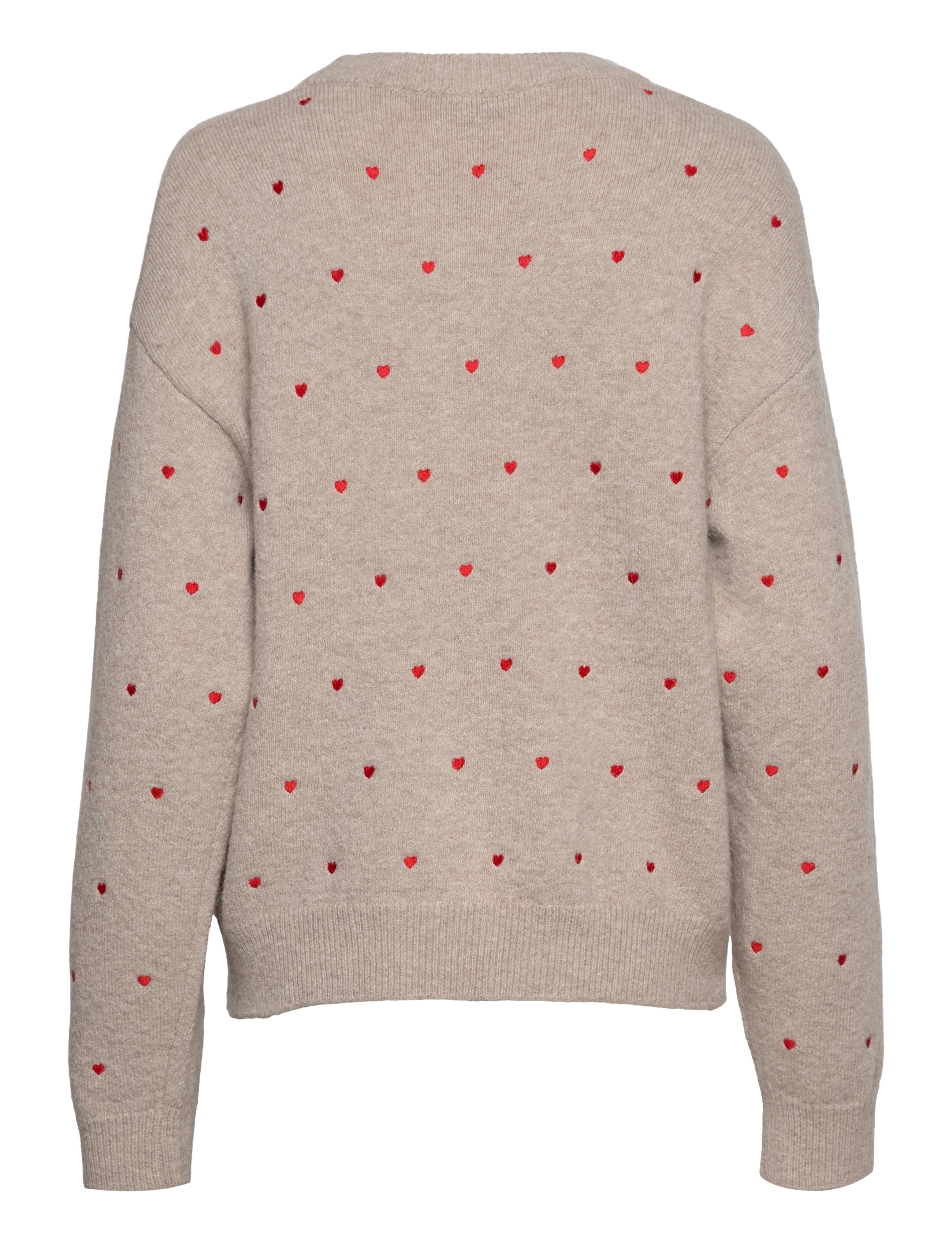 Envii - ENHEART LS KNIT 5260 - beige heart - 1