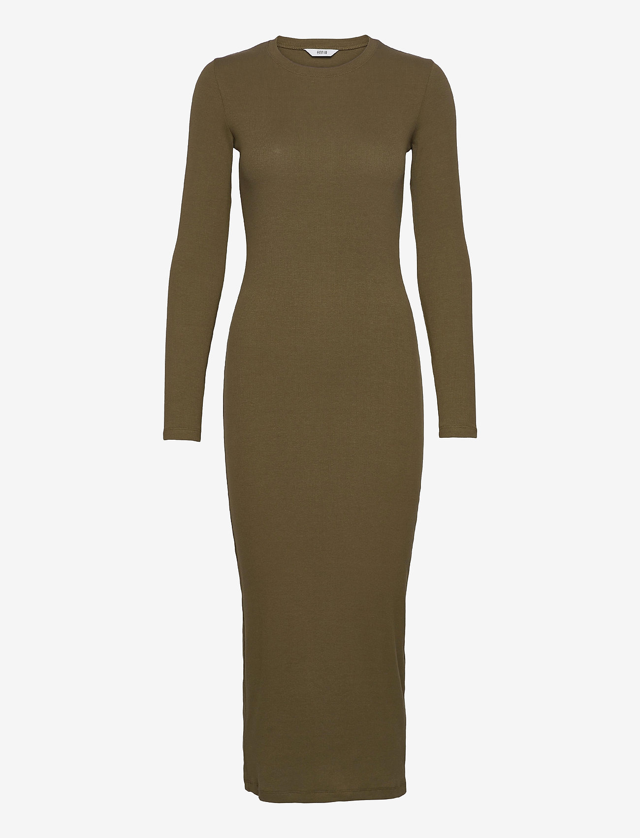 Envii - ENALLY LS DRESS 5314 - dark olive - 0
