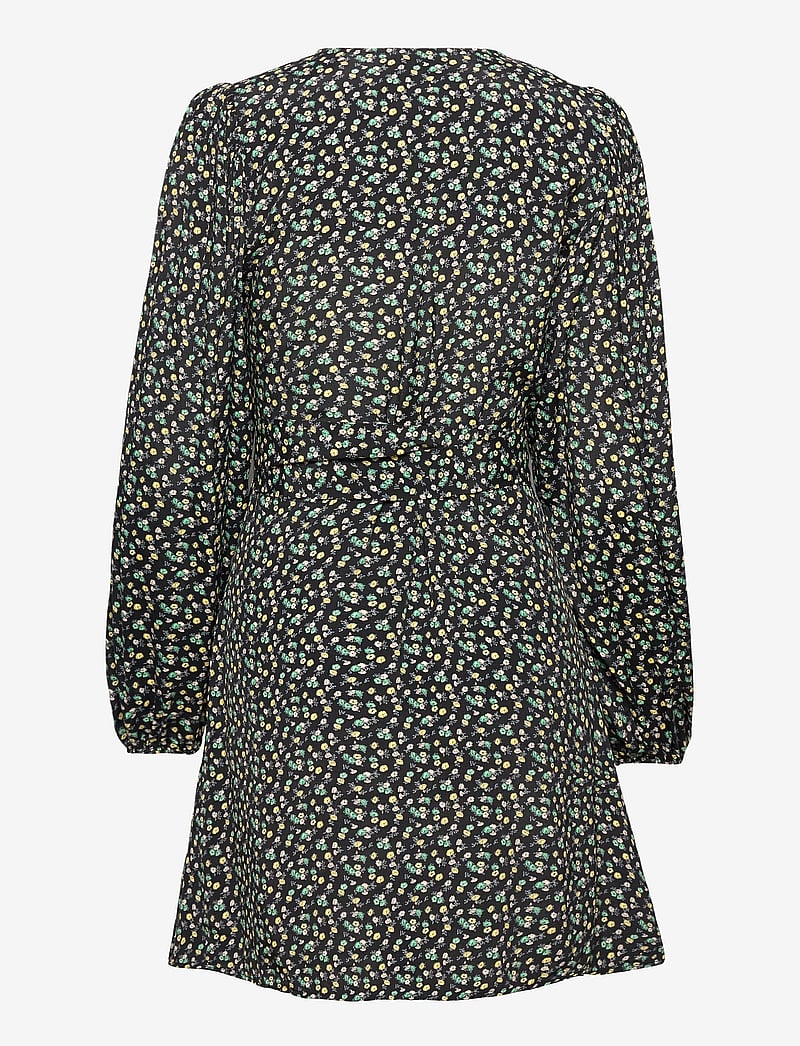 Envii - ENRYE LS V-N DRESS AOP 6257 - kietaisumekot - flowerbed - 1
