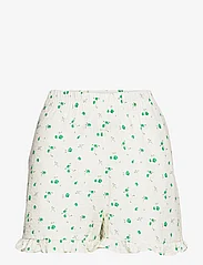 Envii - ENNIGHTTIME SHORTS AOP 6743 - casual shorts - green petunia - 0