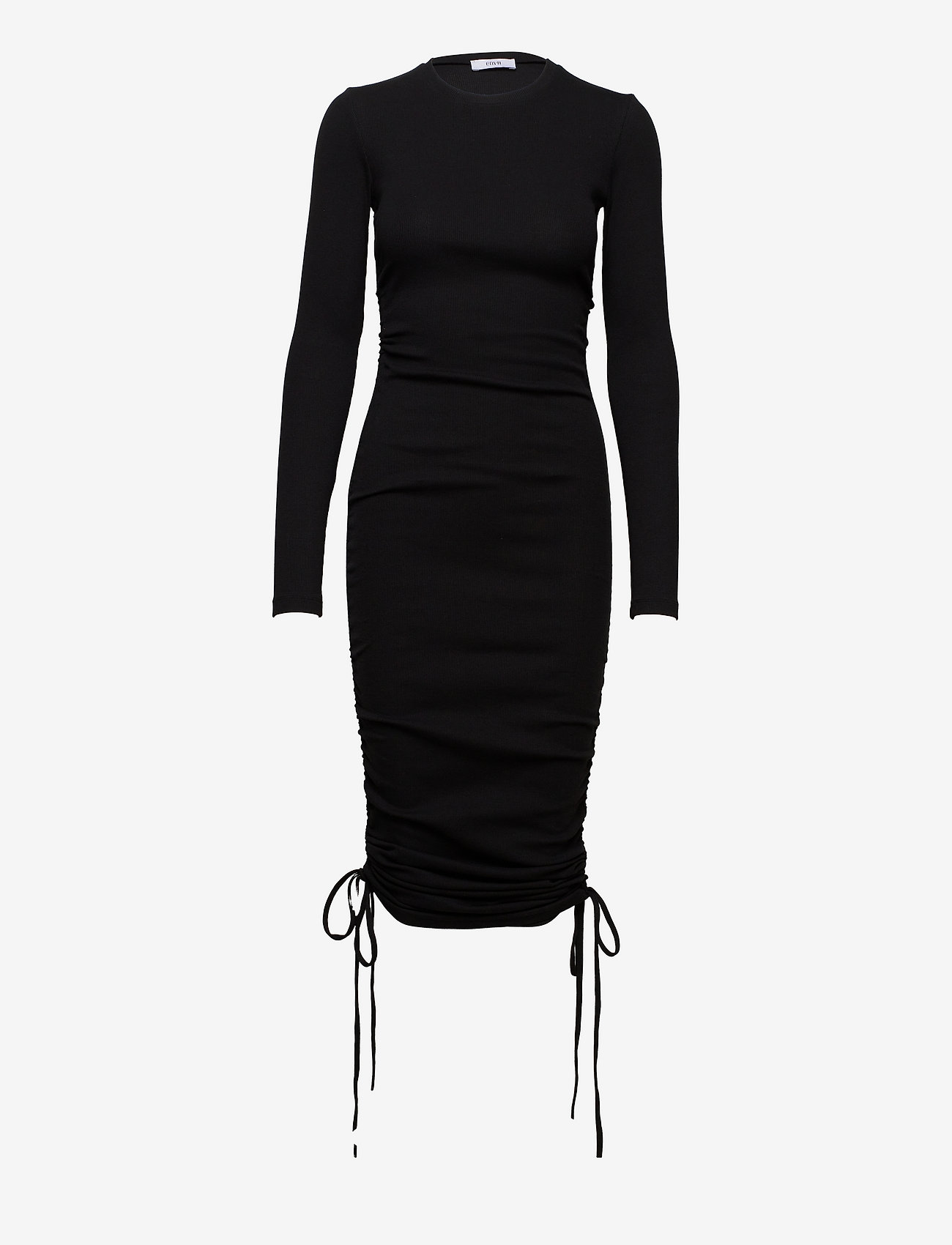 Envii - ENALLY LS STRING DRESS 5314 - black - 2